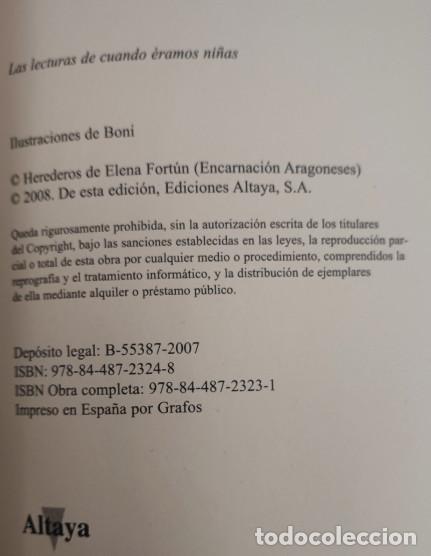 Libros de segunda mano: ELENA FORTUN, CELIA LO QUE DICE, ALTAYA 2008, LIBRO - Foto 3