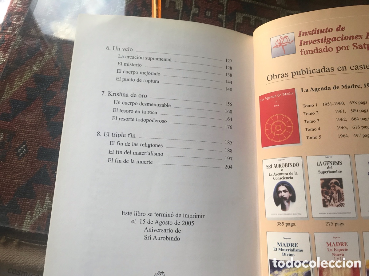 Libros de segunda mano: Madre. La especie nueva I. Satprem. - Foto 6