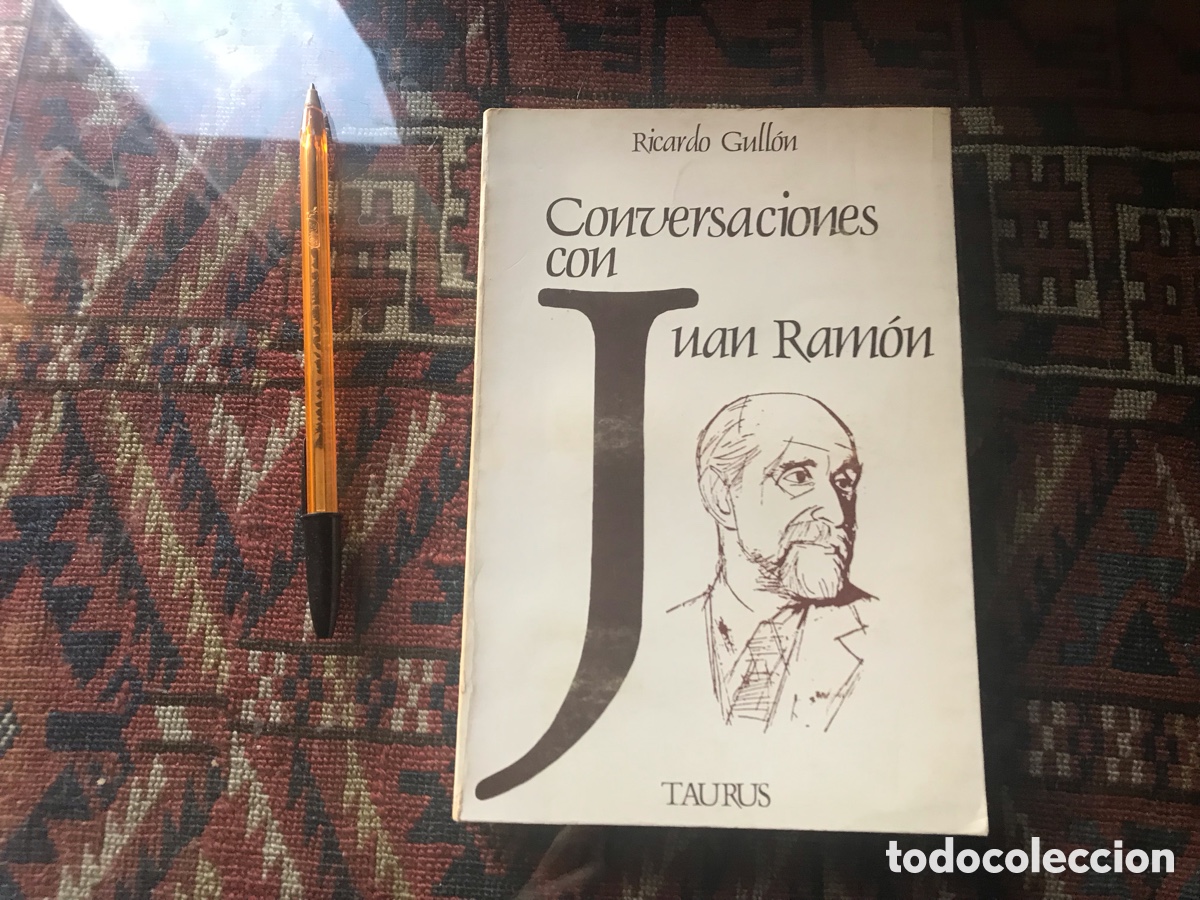 Libros de segunda mano: Conversaciones con Juan Ram&oacute;n. Ricardo Gull&oacute;n. - Foto 1