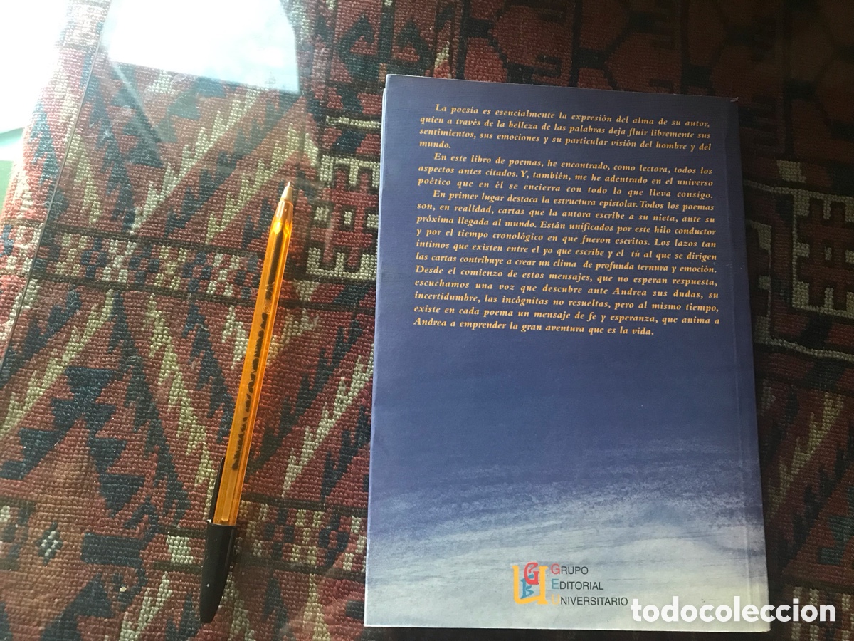 Libros de segunda mano: Cartas a Andrea. Ana Duart - Foto 3