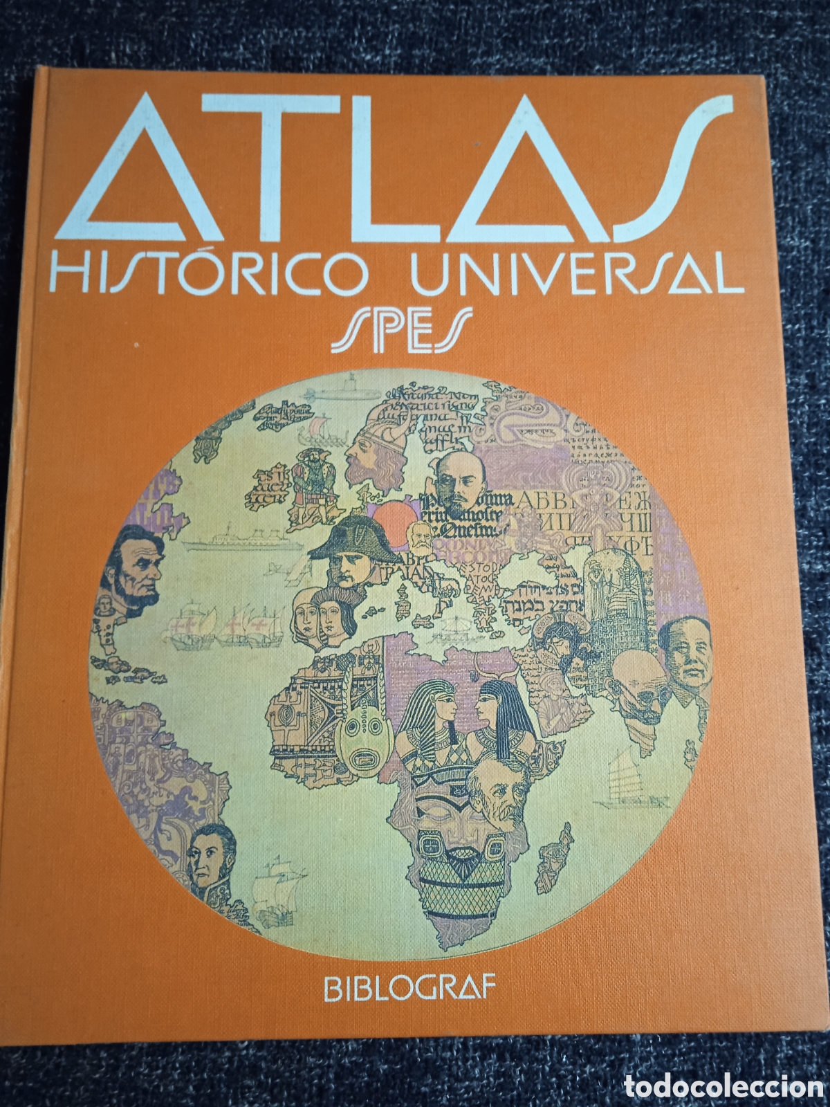 Second hand books: ATLAS HISTORICO UNIVERSAL SPES - PRIMERA EDICION SEPTIEMBRE DE 1977