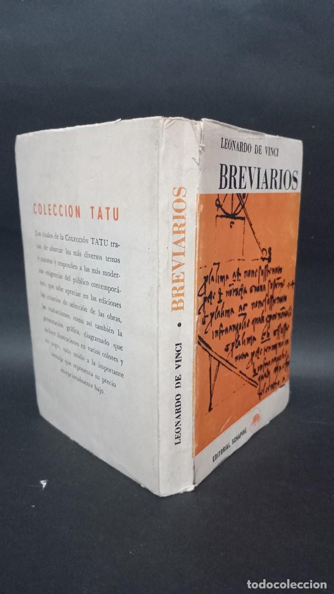 Libros de segunda mano: LEONARDO DE VINCI - BREVIARIOS - Foto 2