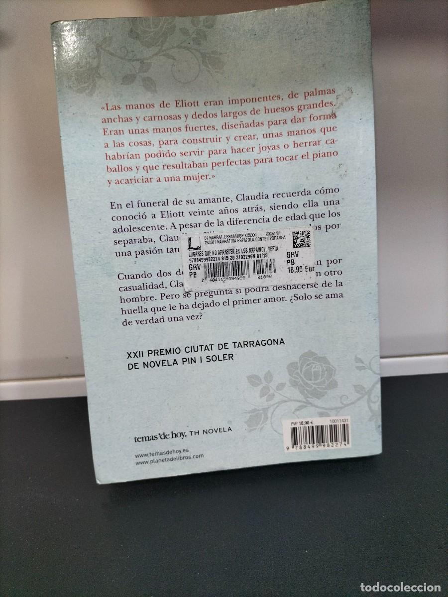 Libros de segunda mano: Libro - Lugares que no aparecen en los mapas ( Berta Noy - Th novela - Foto 4