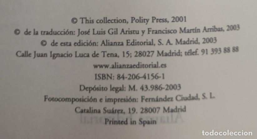 Libros de segunda mano: FORMAS DE HACER HISTORIA, PETER BURKE, ALIANZA EDITORIAL 2003, LIBRO - Foto 3