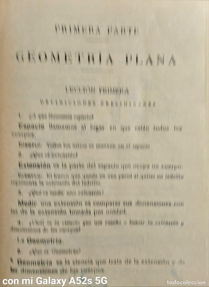 Libros de segunda mano: ANTIGUO LIBRO ESCOLAR MINI ( GEOMETR&Iacute;A ) de Ediciones BRU&Ntilde;O. 1&ordm; Grado. - Foto 3