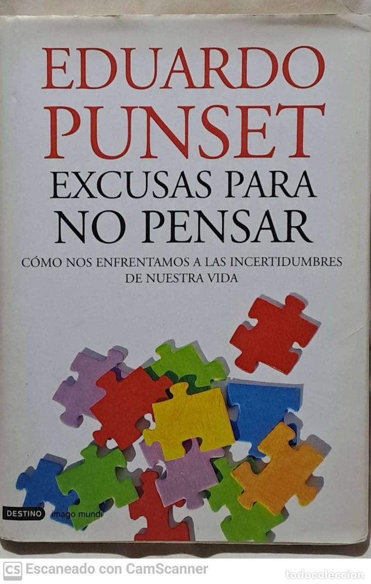 Libros de segunda mano: Excusas para no pensar - Eduardo Punset - Foto 1