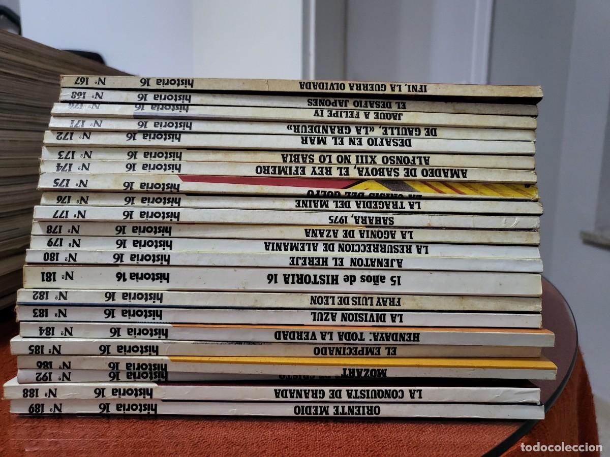 Libros de segunda mano: Revistas Historia 16 - Foto 6
