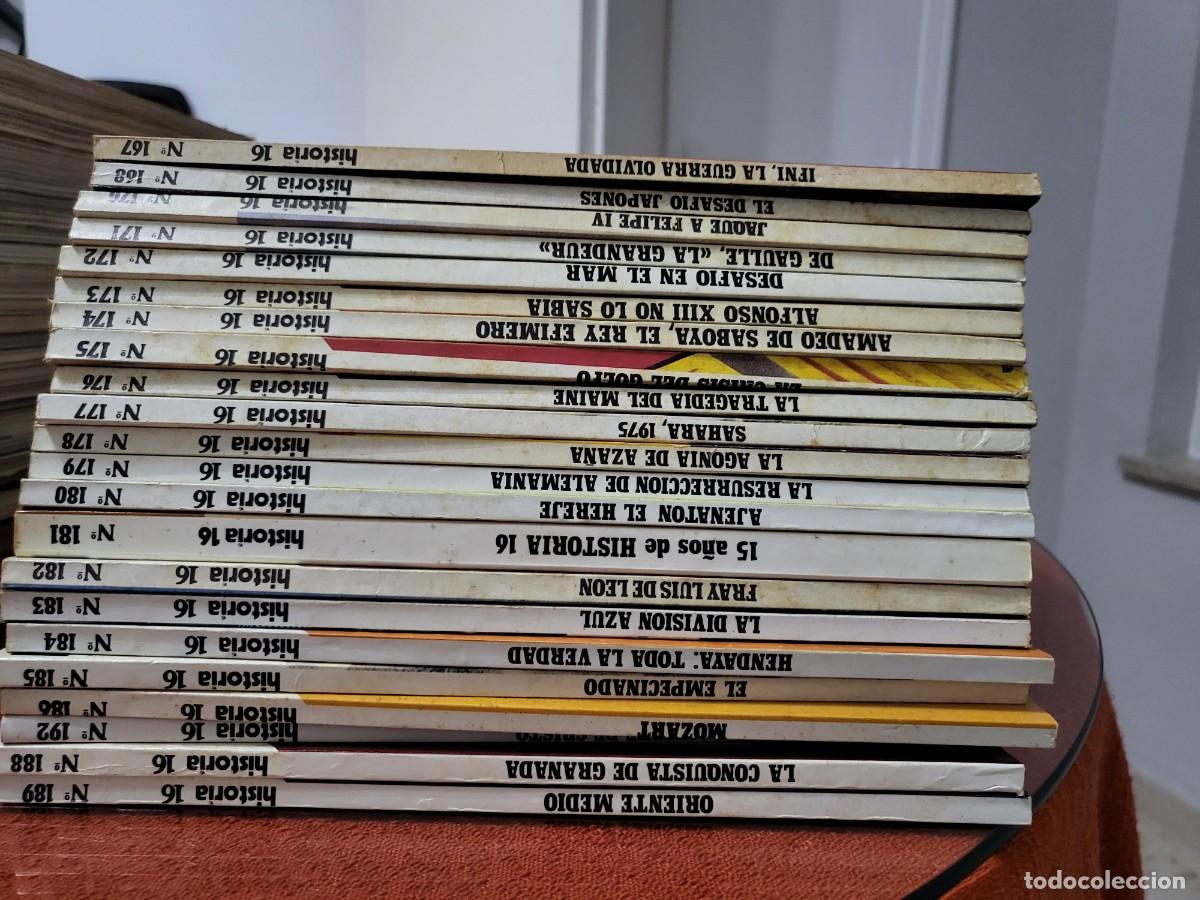 Libros de segunda mano: Revistas Historia 16 - Foto 7