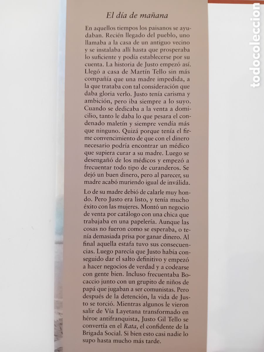 Libros de segunda mano: EL D&Iacute;A DE MA&Ntilde;ANA. IGNACIO MART&Iacute;NEZ DE PIS&Oacute;N. C&Iacute;RCULO DE LECTORES. 2011 - Foto 3