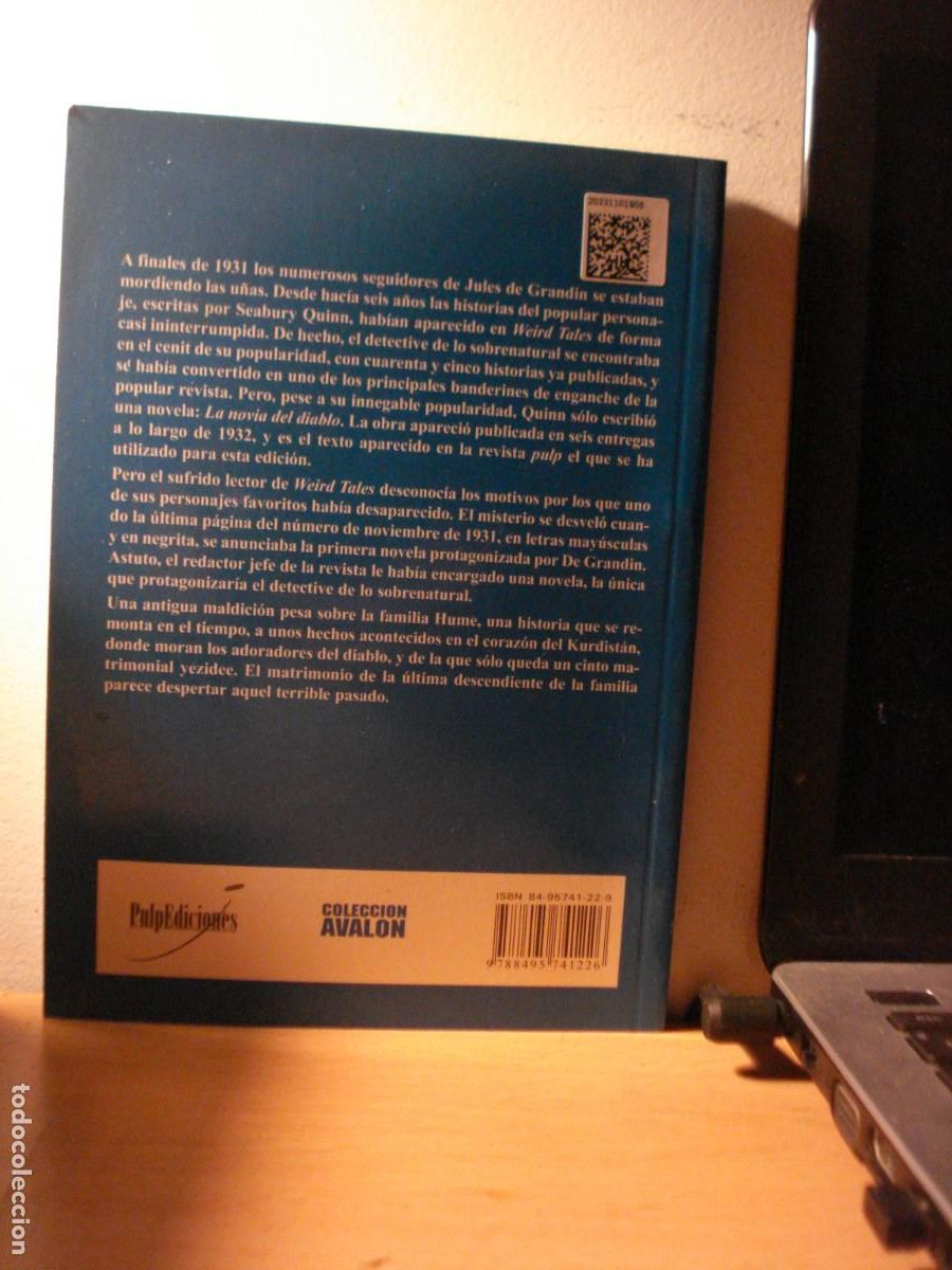 Libros de segunda mano: La novia del diablo de Seabury Quinn - Foto 2