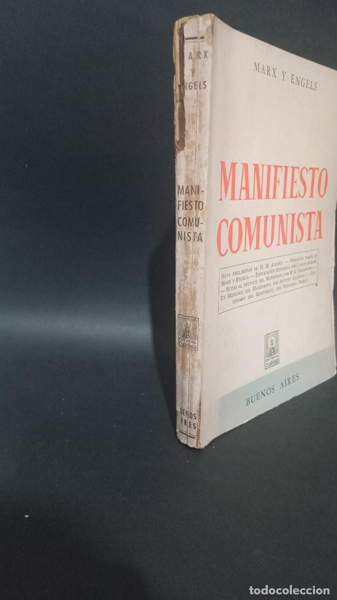Libros de segunda mano: MARX Y ENGELS - MANIFIESTO COMUNISTA - 1967 - Foto 2
