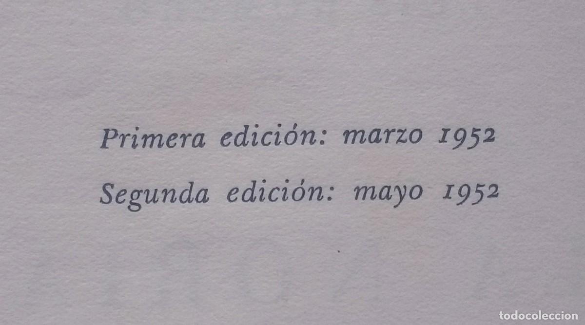 Libros de segunda mano: 2&ordf; EDICION - 1952 - LA NORIA - LUIS ROMERO. - Foto 3