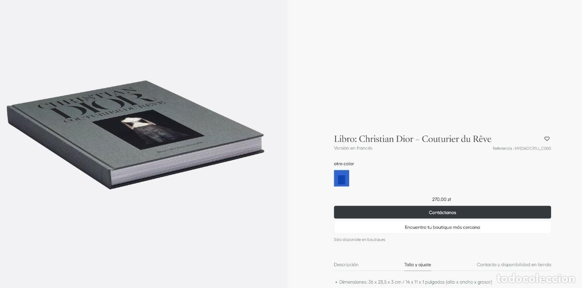 Libros de segunda mano: LIBRO DE MODA CHRISTIAN DIOR &rdquo;COUTURIER DU REVE&rdquo; - Foto 5