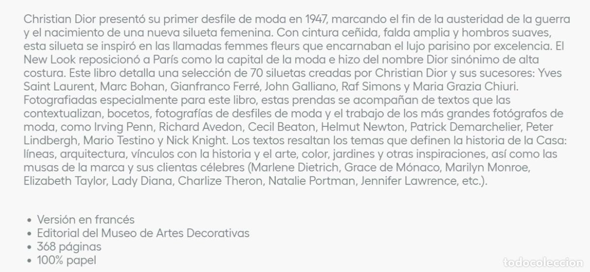 Libros de segunda mano: LIBRO DE MODA CHRISTIAN DIOR &rdquo;COUTURIER DU REVE&rdquo; - Foto 6
