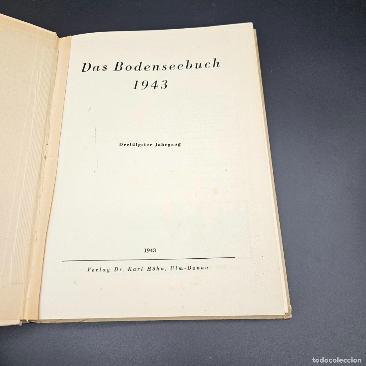 Libros de segunda mano: Libro &rdquo;Das Bodensee Buch&rdquo; 1943 - Foto 2