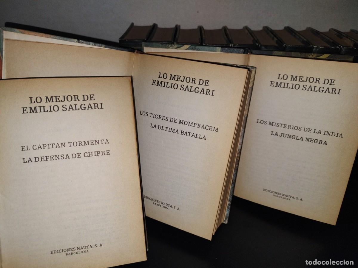 Libros de segunda mano: 147- LO MEJOR DE EMILIO SALGARI - EDICIONES NAUTA, S. A. - 1977 - Foto 3