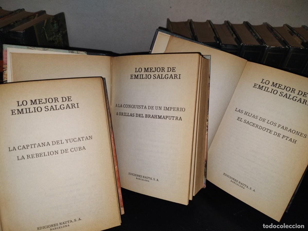 Libros de segunda mano: 147- LO MEJOR DE EMILIO SALGARI - EDICIONES NAUTA, S. A. - 1977 - Foto 4