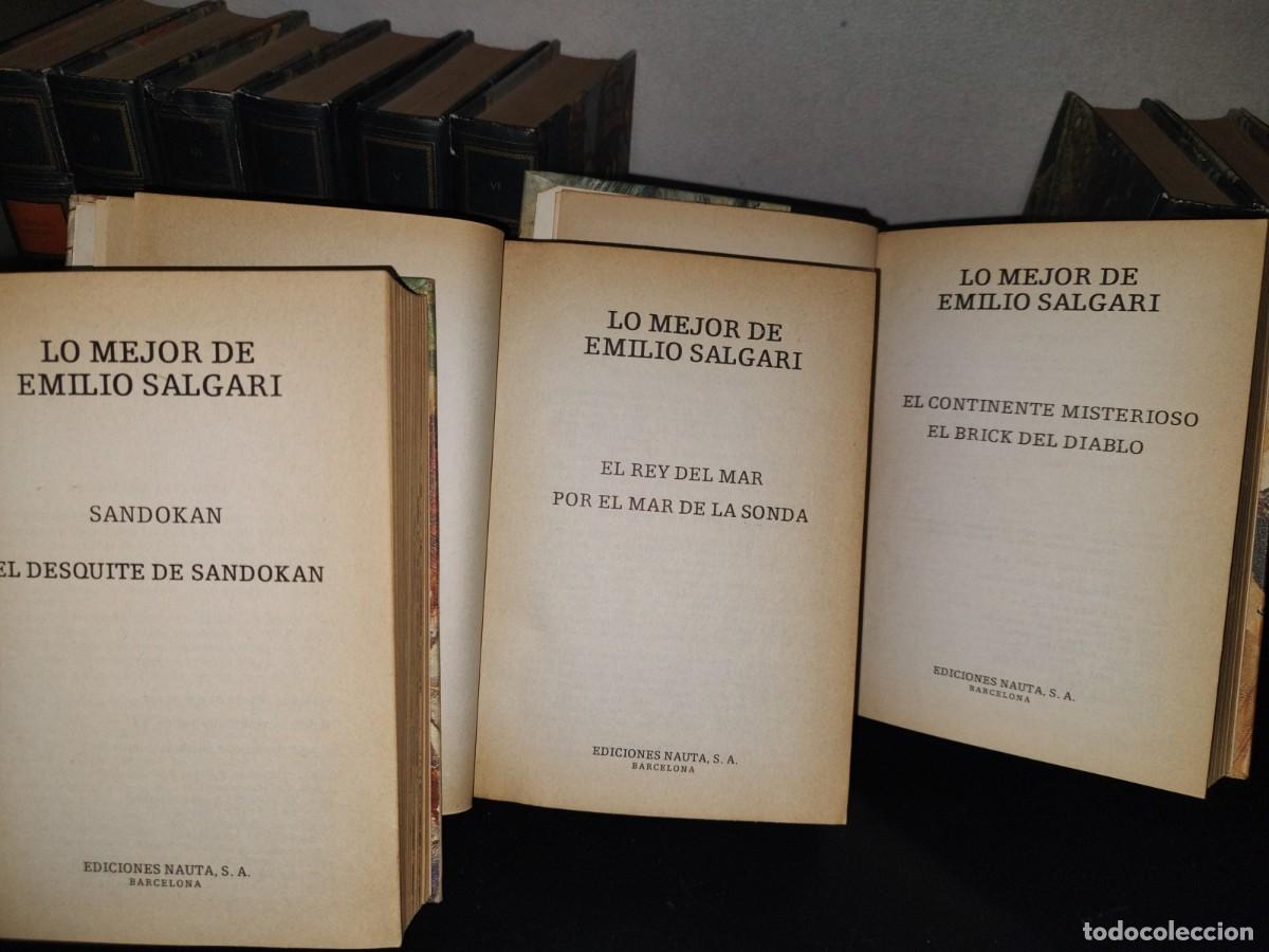 Libros de segunda mano: 147- LO MEJOR DE EMILIO SALGARI - EDICIONES NAUTA, S. A. - 1977 - Foto 5
