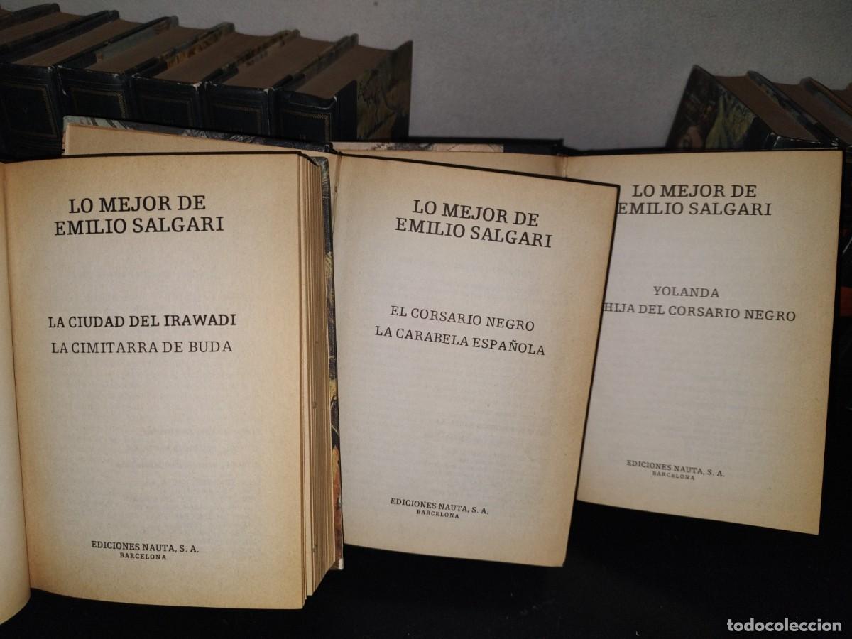 Libros de segunda mano: 147- LO MEJOR DE EMILIO SALGARI - EDICIONES NAUTA, S. A. - 1977 - Foto 6
