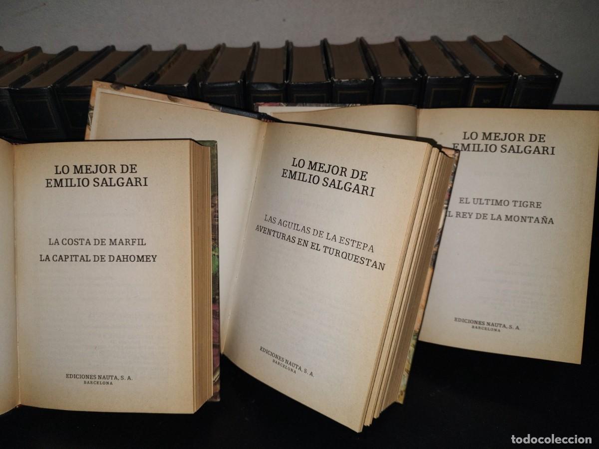 Libros de segunda mano: 147- LO MEJOR DE EMILIO SALGARI - EDICIONES NAUTA, S. A. - 1977 - Foto 8
