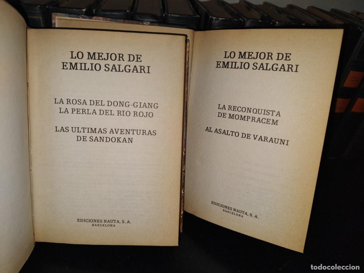 Libros de segunda mano: 147- LO MEJOR DE EMILIO SALGARI - EDICIONES NAUTA, S. A. - 1977 - Foto 9