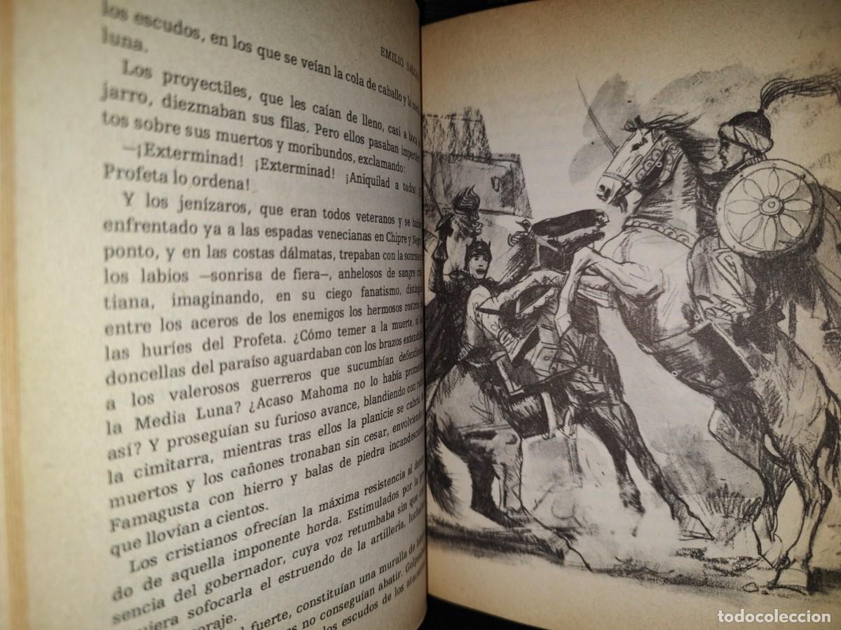 Libros de segunda mano: 147- LO MEJOR DE EMILIO SALGARI - EDICIONES NAUTA, S. A. - 1977 - Foto 11