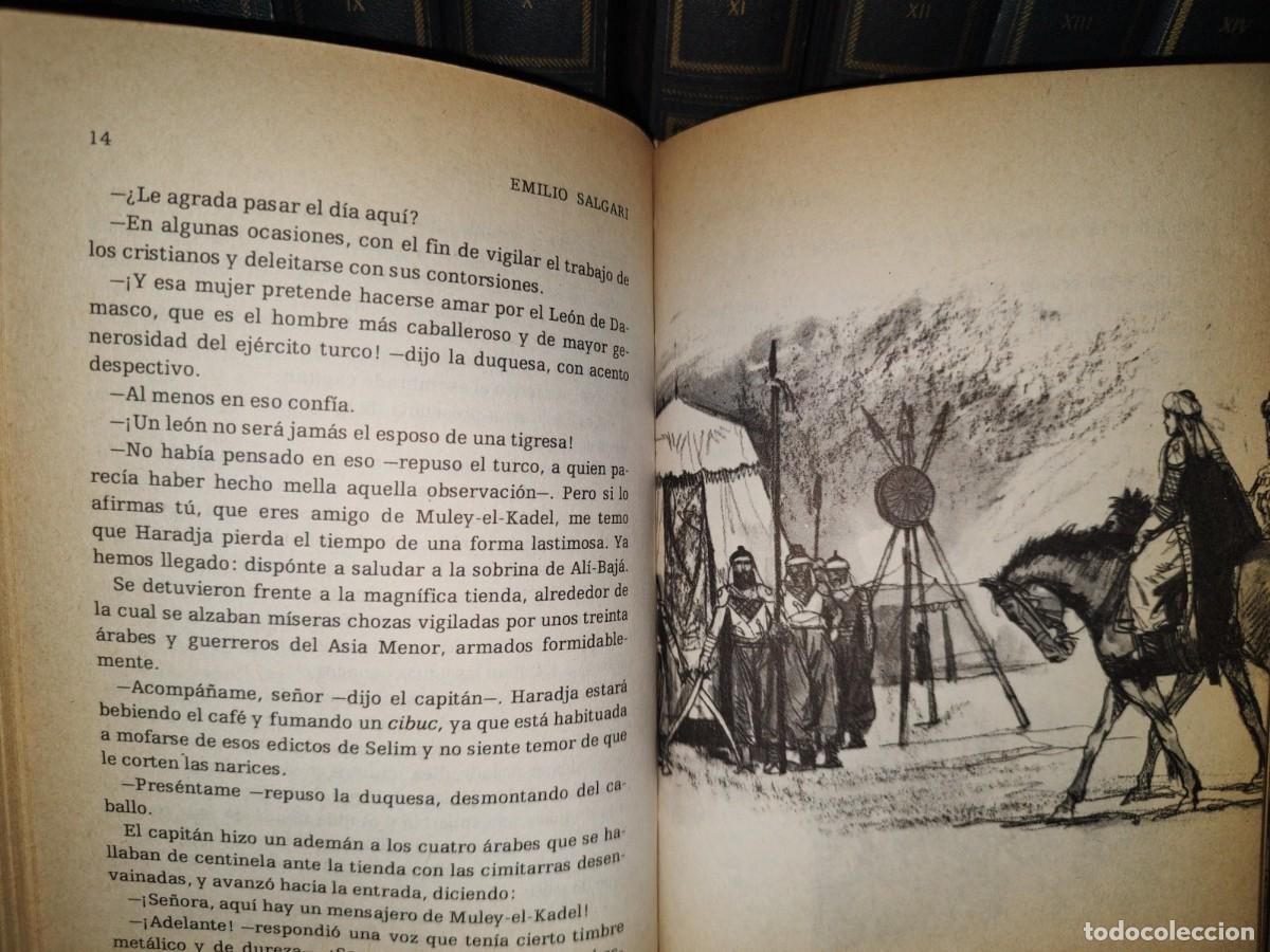 Libros de segunda mano: 147- LO MEJOR DE EMILIO SALGARI - EDICIONES NAUTA, S. A. - 1977 - Foto 12