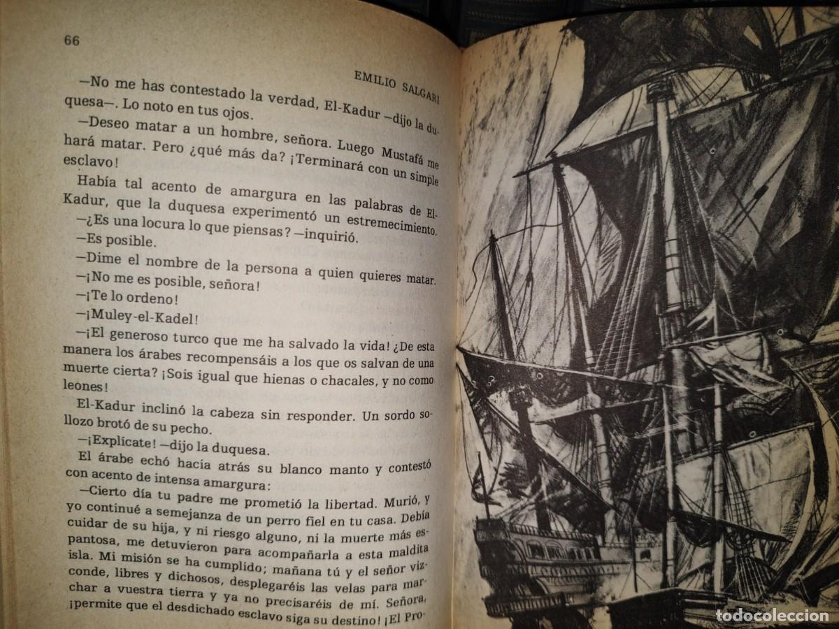 Libros de segunda mano: 147- LO MEJOR DE EMILIO SALGARI - EDICIONES NAUTA, S. A. - 1977 - Foto 13