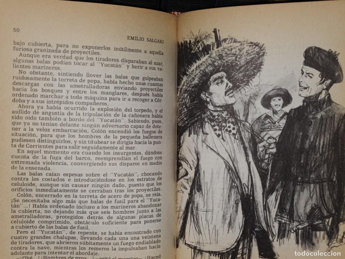 Libros de segunda mano: 147- LO MEJOR DE EMILIO SALGARI - EDICIONES NAUTA, S. A. - 1977 - Foto 16