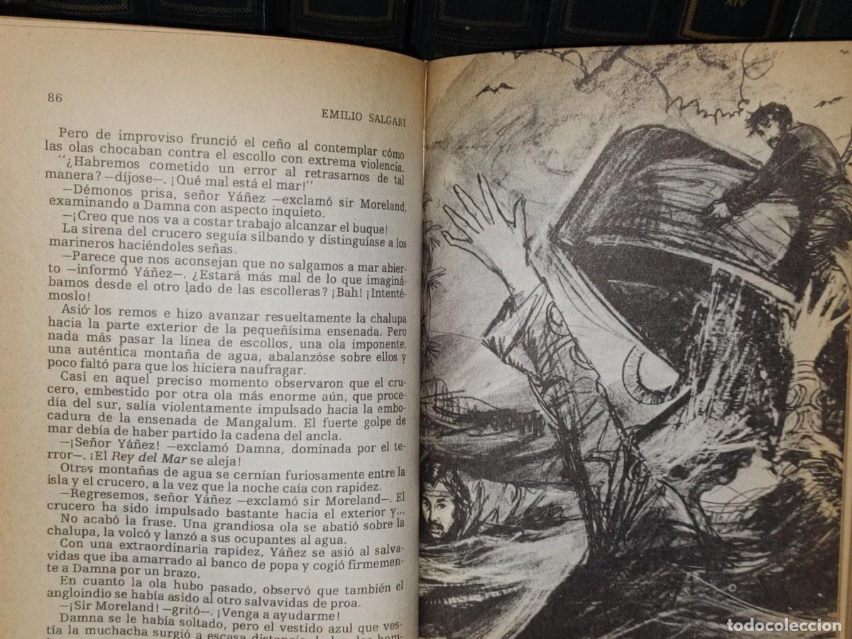 Libros de segunda mano: 147- LO MEJOR DE EMILIO SALGARI - EDICIONES NAUTA, S. A. - 1977 - Foto 20