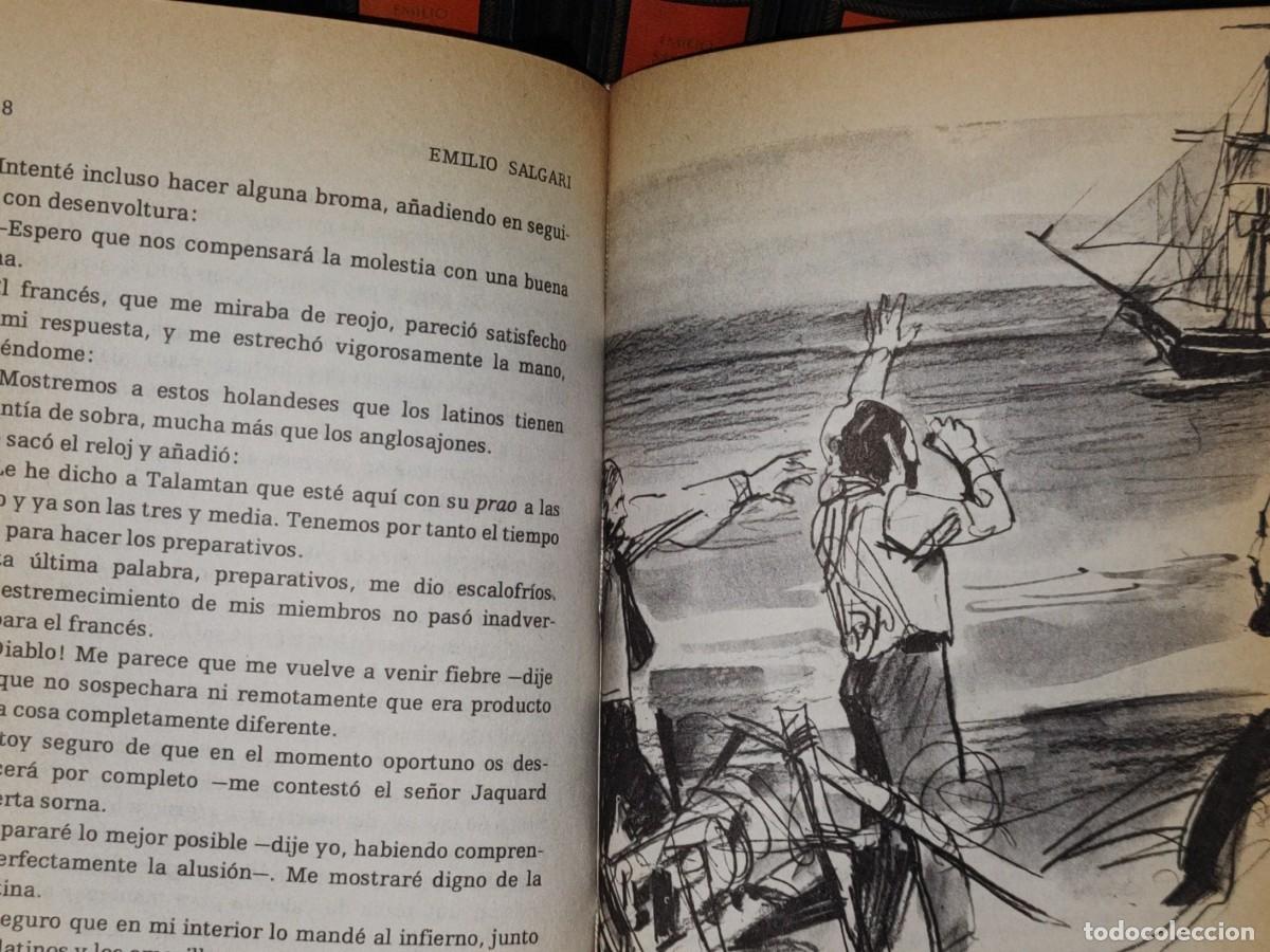 Libros de segunda mano: 147- LO MEJOR DE EMILIO SALGARI - EDICIONES NAUTA, S. A. - 1977 - Foto 21