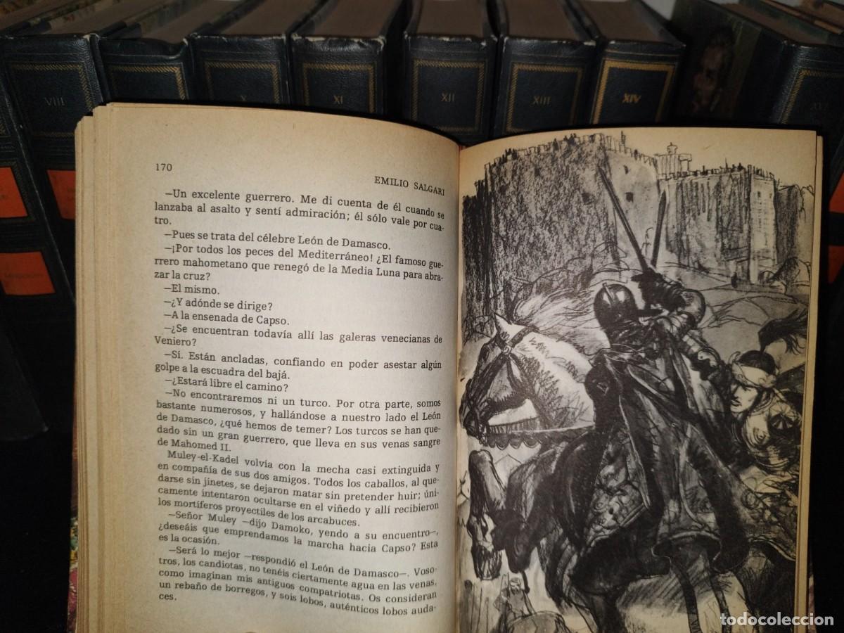 Libros de segunda mano: 147- LO MEJOR DE EMILIO SALGARI - EDICIONES NAUTA, S. A. - 1977 - Foto 27