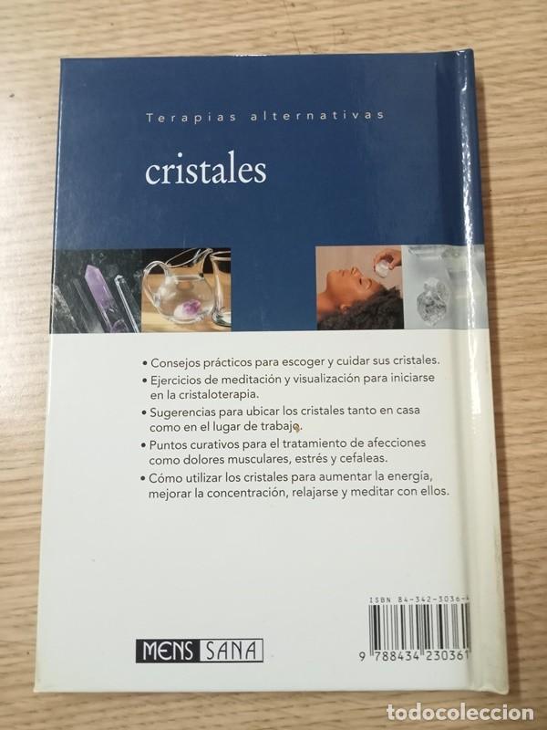 Libros de segunda mano: Ter&aacute;pias alternativas Cristales Simon Lilly - Foto 2