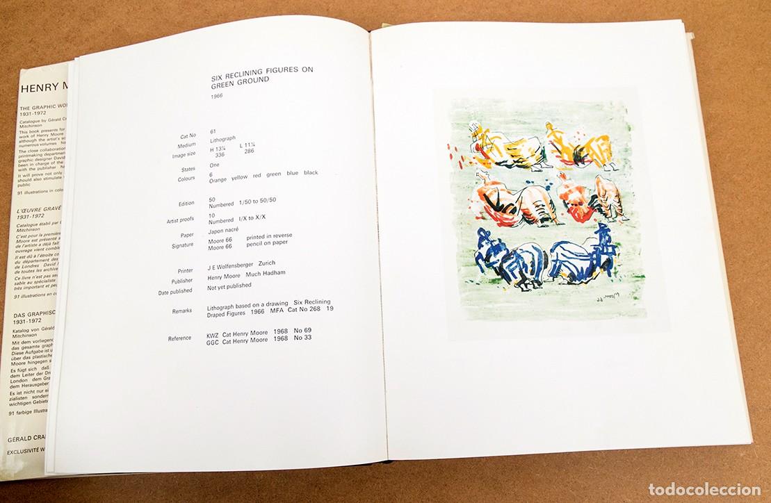 Libros de segunda mano: HENRY MOORE - THE GRAPHIC WORK 1931-1972 - Foto 7