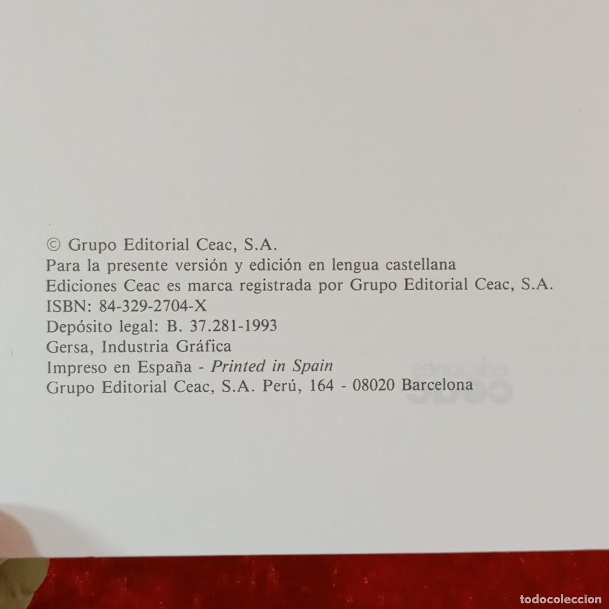 Libros de segunda mano: MATERIALES Y ELEMENTOS DE CONSTRUCCION - EDICIONES CEAC - 1993 / 3341 - Foto 4