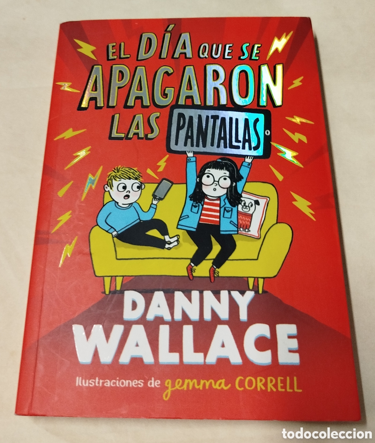 Libros de segunda mano: El d&iacute;a que se apagaron las pantallas - Danny Wallace - Foto 1