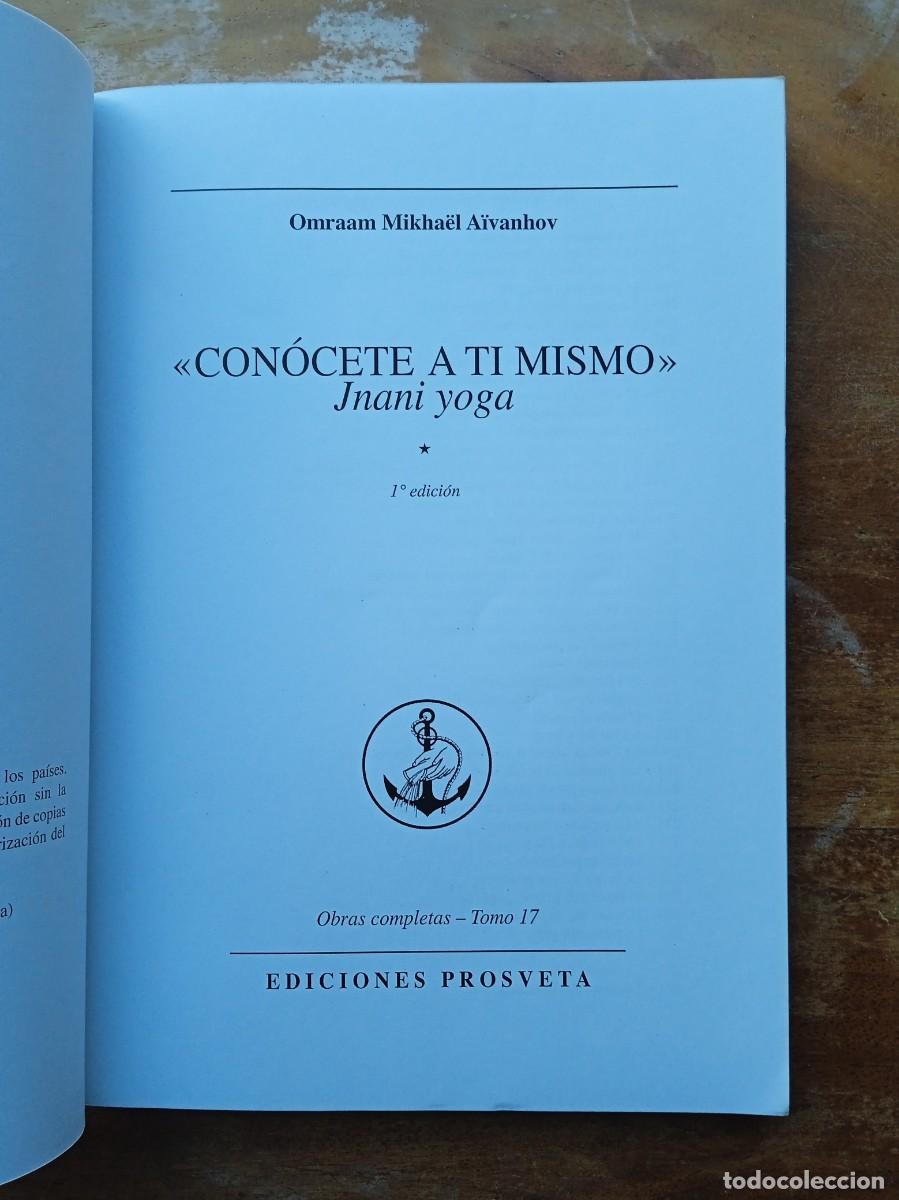 Libros de segunda mano: Con&oacute;cete a ti mismo, Aivanhov - Foto 3