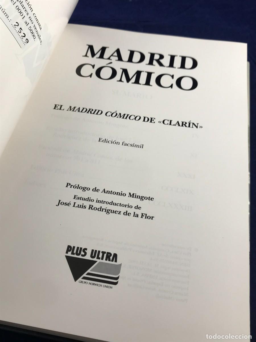 Libros de segunda mano: Madrid C&oacute;mico, El Madrid c&oacute;mico de Clar&iacute;n, Ed. Plus Ultra 1992. Profusamente ilustrado. - Foto 3