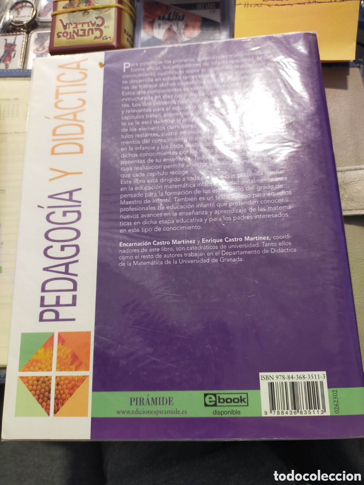 Libros de segunda mano: ENSE&Ntilde;ANZA Y APRENDIZAJE DE LAS MATEM&Aacute;TICAS EN EDUCACI&Oacute;N INFANTIL PIRAMIDE - Foto 2