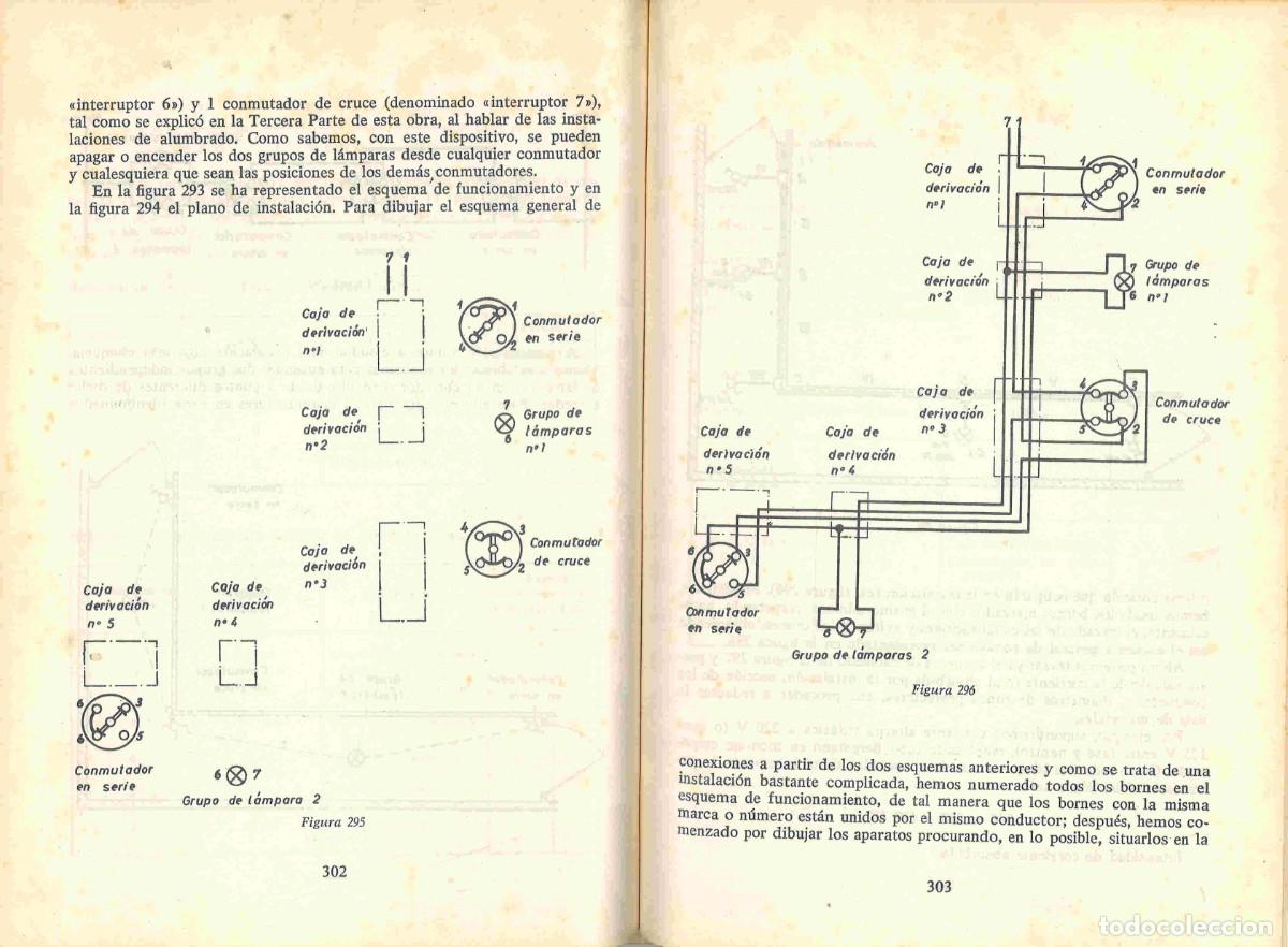 Libros de segunda mano: Instalaciones el&eacute;ctricas. Dos tomos. CEAC. 1972 - Foto 2