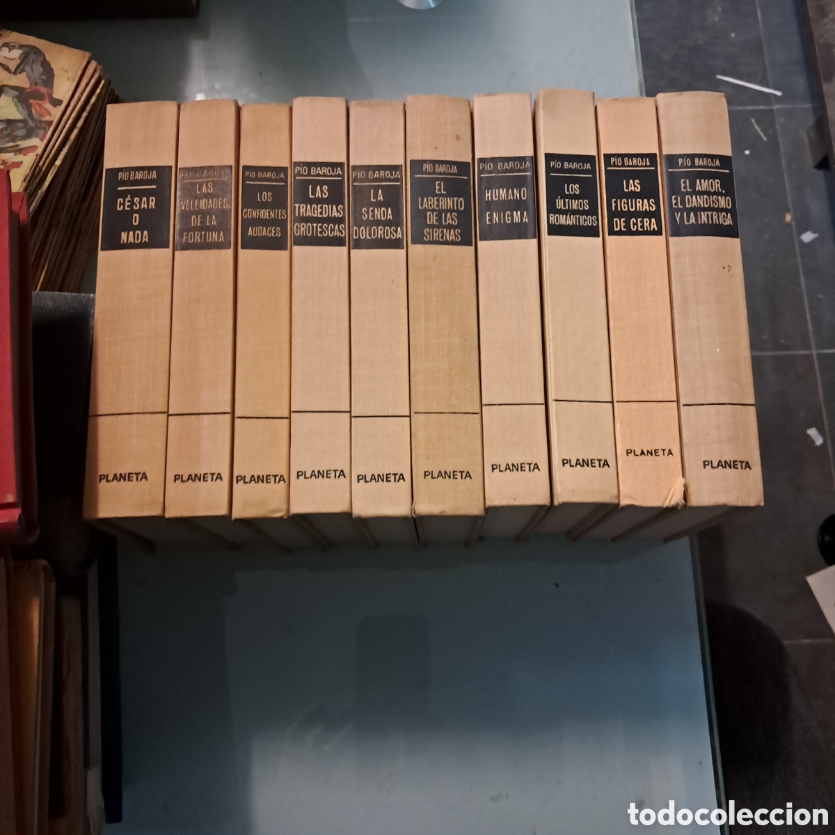 Libros de segunda mano: Colecci&oacute;n 10 libros Planeta, P&iacute;o Baroja - Foto 1