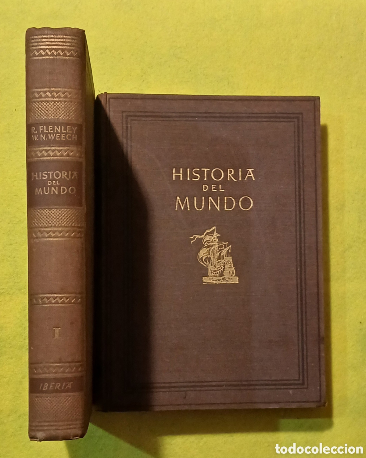Libros de segunda mano: Historia del mundo, Flenley y Weech - Foto 1