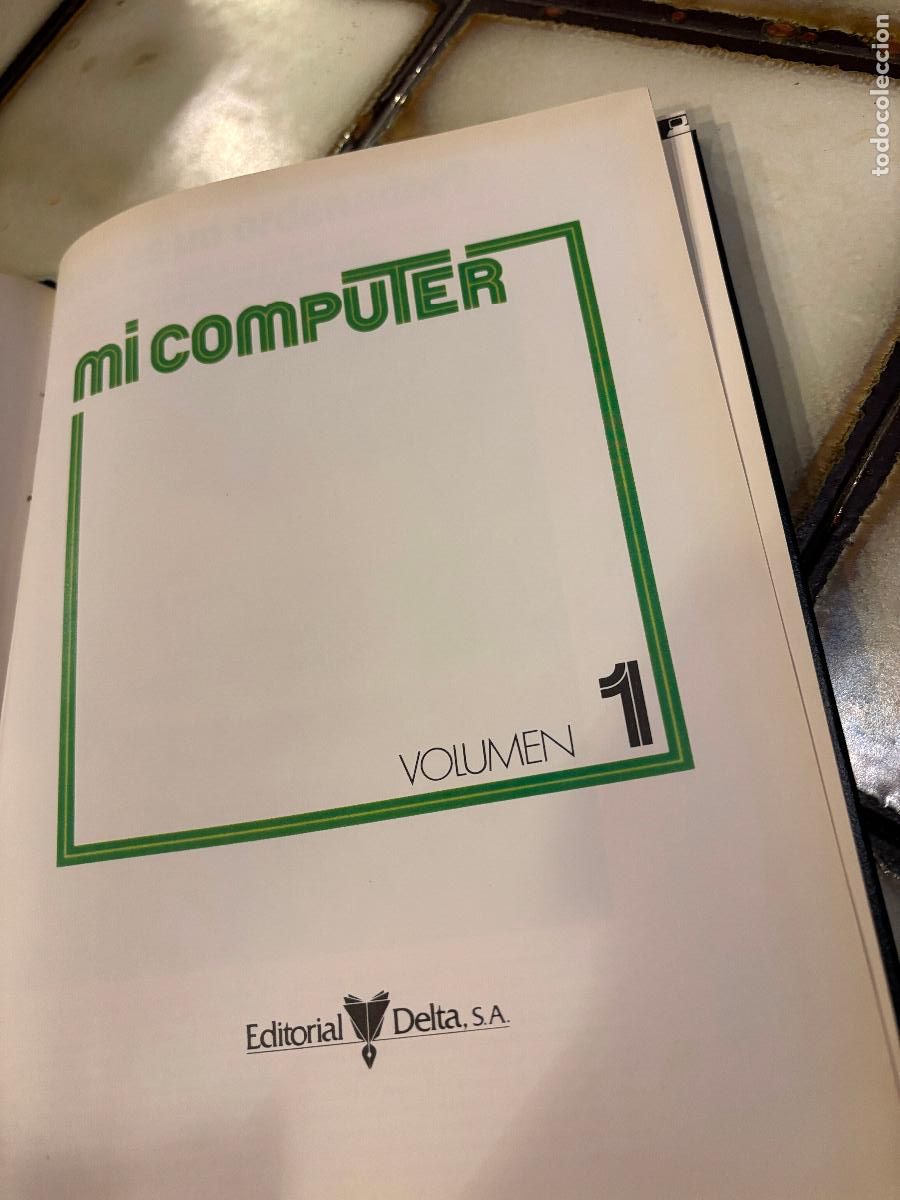 Libros de segunda mano: Mi Computer. Volumen 1. Editorial Delta. - Foto 2