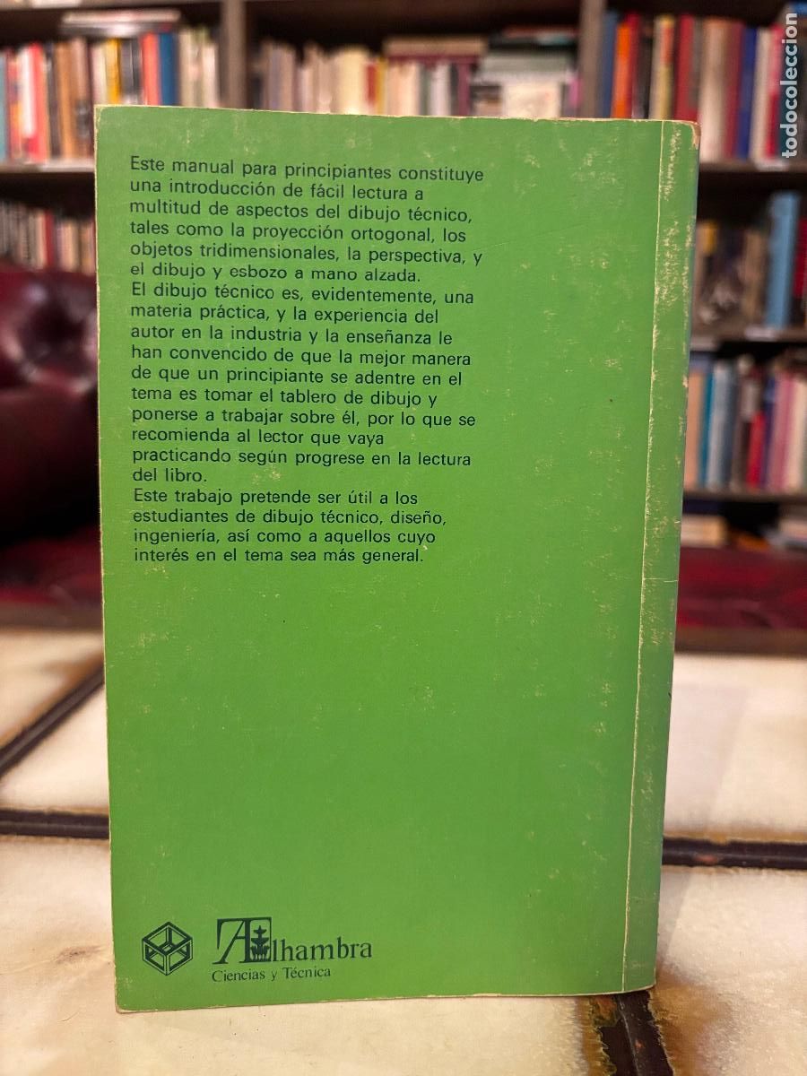 Libros de segunda mano: Dibujo t&eacute;cnico. C. Holmes. Alhambra. - Foto 2