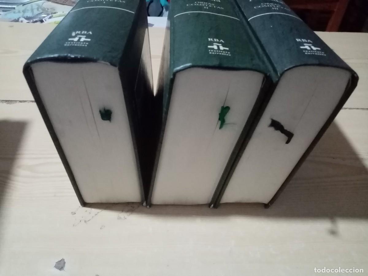 Libros de segunda mano: OBRAS COMPLETAS PABLO NERUDA. VOL. I. II Y III. C31L - Foto 5