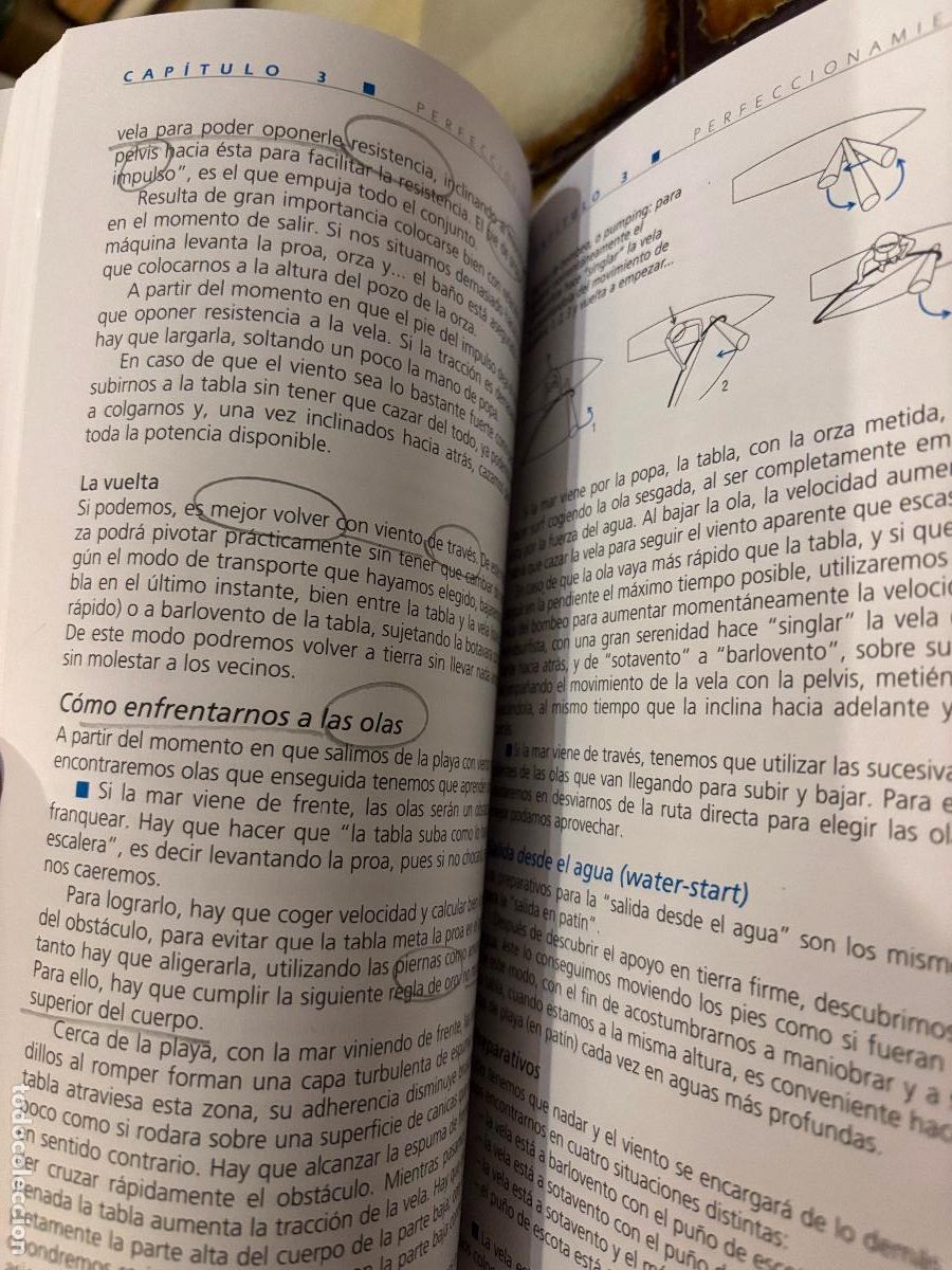 Libros de segunda mano: La pr&aacute;ctica de la vela ligera. Gu&iacute;as Gl&eacute;nans. - Foto 5