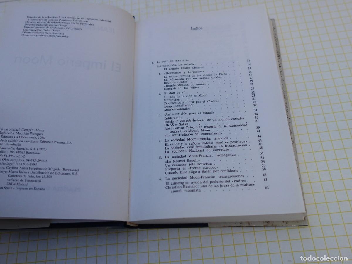 Libros de segunda mano: El Imperio Moon. Jean -Fran&ccedil;ois Boyer. - Foto 4