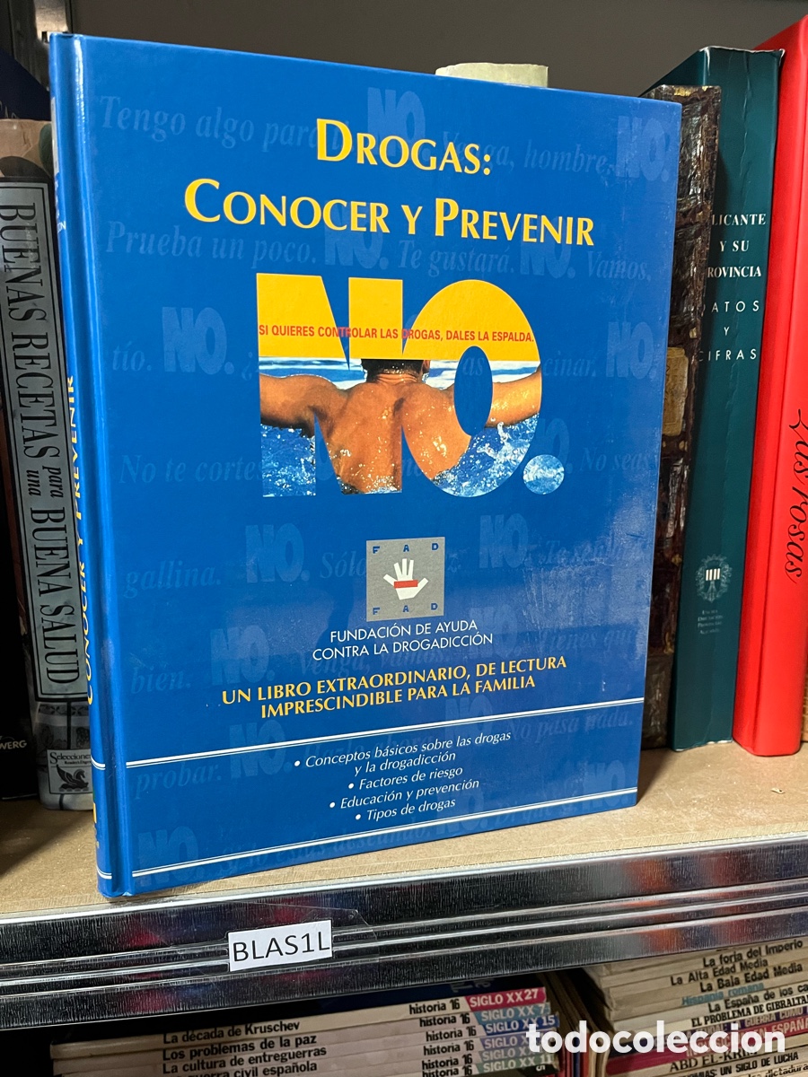 Libros de segunda mano: Blas1L DROGAS: , hombre CONOCER Y PREVENIR - Foto 1