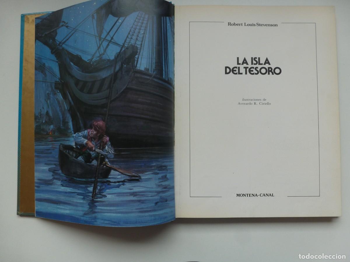 Libros de segunda mano: LA ISLA DEL TESORO. ROBERT L. STEVENSON. MONTENA-CANAL 1982 - Foto 2