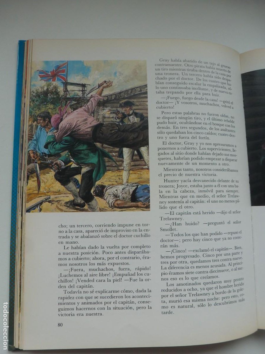 Libros de segunda mano: LA ISLA DEL TESORO. ROBERT L. STEVENSON. MONTENA-CANAL 1982 - Foto 7